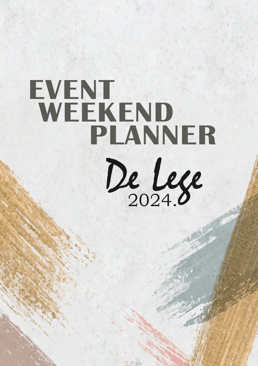 EVENT WEEKEND PLANNER 2024.